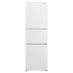 PANASONIC NR-EC26WPA-W三开门自由嵌入式家用小型电冰箱白色265L