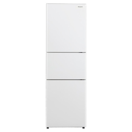 PANASONIC NR-EC26WPA-W三开门自由嵌入式家用小型电冰箱白色265L