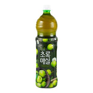 韩国进口熊津萃雅源青梅汁青梅味饮料饮品1.5L●1瓶包邮