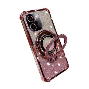 vivoY200手机壳iQOONeo9Pro/8Pro/7SE高颜值磁吸支架软壳iQ00Z9turbo四角气囊防摔Y78/Y77e女款Y76s全包Y52s