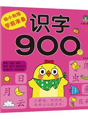 幼小衔接学前准备识字大全900字
