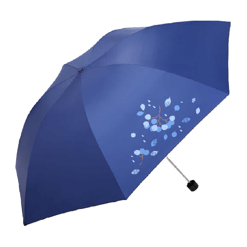 天堂伞雨伞三折雨伞纯色伞折叠伞商务伞遮太阳伞晴雨两用伞男女士