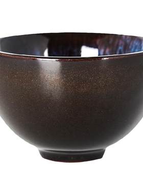 建盏单只窑变陶瓷功夫茶具