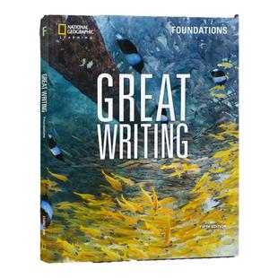 原版进口美国国家地理新第五版Great Writing 预备1 2 3 4 5级初高中写作专项教材学术英语英文练习写作专项教程国内版卓越写作