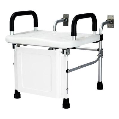 雅德蹲便器坐架壁挂式折叠老人