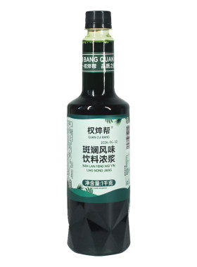 斑斓汁1.2kg整箱17元/瓶糖浆
