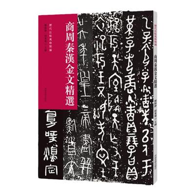 历代法帖风格类编 商周秦汉金文精选 金文书法字帖毛笔书法初学者基础入门教材技法附名家临摹金文学术研究书法篆刻墨迹原碑贴拓片