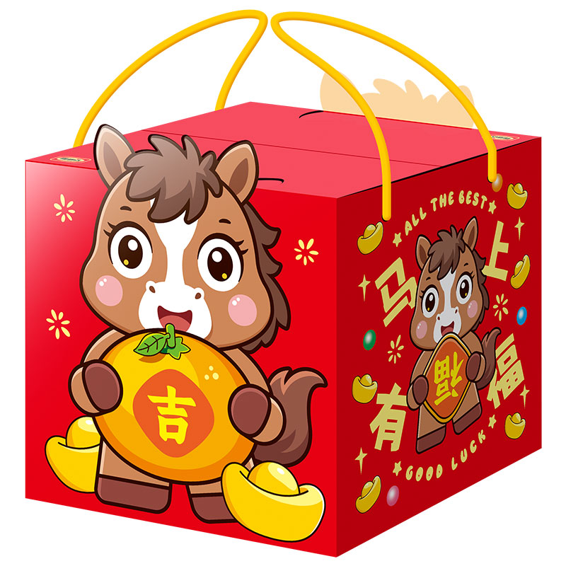 纯顿马年儿童零食大礼包休闲食品