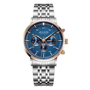 聚利时男士手表男款2025新款时尚石英表正品防水十大商务品牌男表