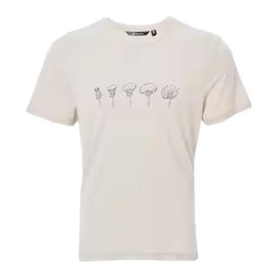 隐者山之道丨三夫户外城市休闲月影男款美丽诺羊毛短袖T恤易打理