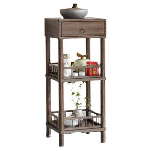 小茶几茶台泡茶桌客厅办公室装饰边角几茶水收纳柜茶叶茶具置物架