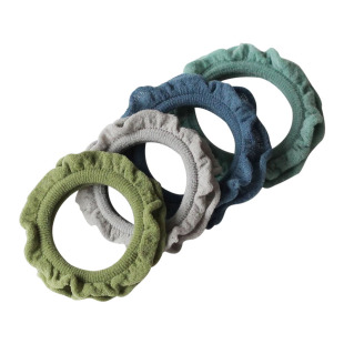 川野柔软发圈无接缝网红气质不伤发丸子头发绳绑马尾橡皮筋扎头发