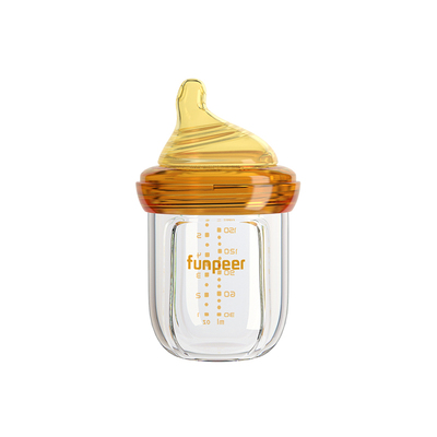 偏心奶嘴仿真母乳实感软婴儿宝宝