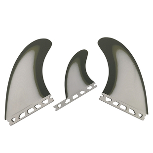 UPSURF冲浪板配件尾舵Single tap/FUT尾鳍军绿色T1鱼鳍surf fins