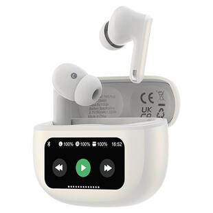 迪沃DEVIA带屏ANC TWS Pro3降噪隔音蓝牙耳机无线超长续航低延迟
