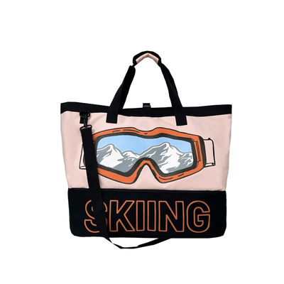 超大容量旅行包男行李收纳袋手提健身包滑雪装备袋足球篮球羽毛球