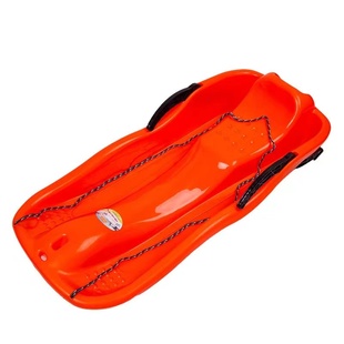 滑雪板儿童加厚耐磨成人爬犁滑草板双人滑冰单板户外滑沙板雪橇车