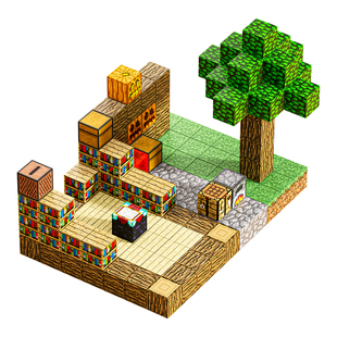 我的世界磁力方块创造磁吸铁石积木益智拼装亲子玩具迷你儿童礼物