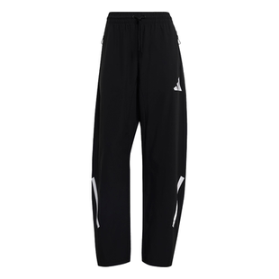ADIDAS ZNE系列黑标制服休闲运动裤香蕉裤女adidas阿迪达斯轻运动
