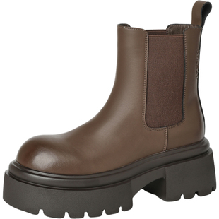 星期六马丁靴女冬2025冬季新款女靴女款时装靴子短靴切尔西烟筒靴