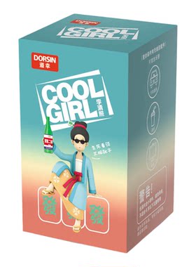 正品 DORSIN道幸 墨镜 李清照 国风潮玩  古代仕女 车载摆件 手办