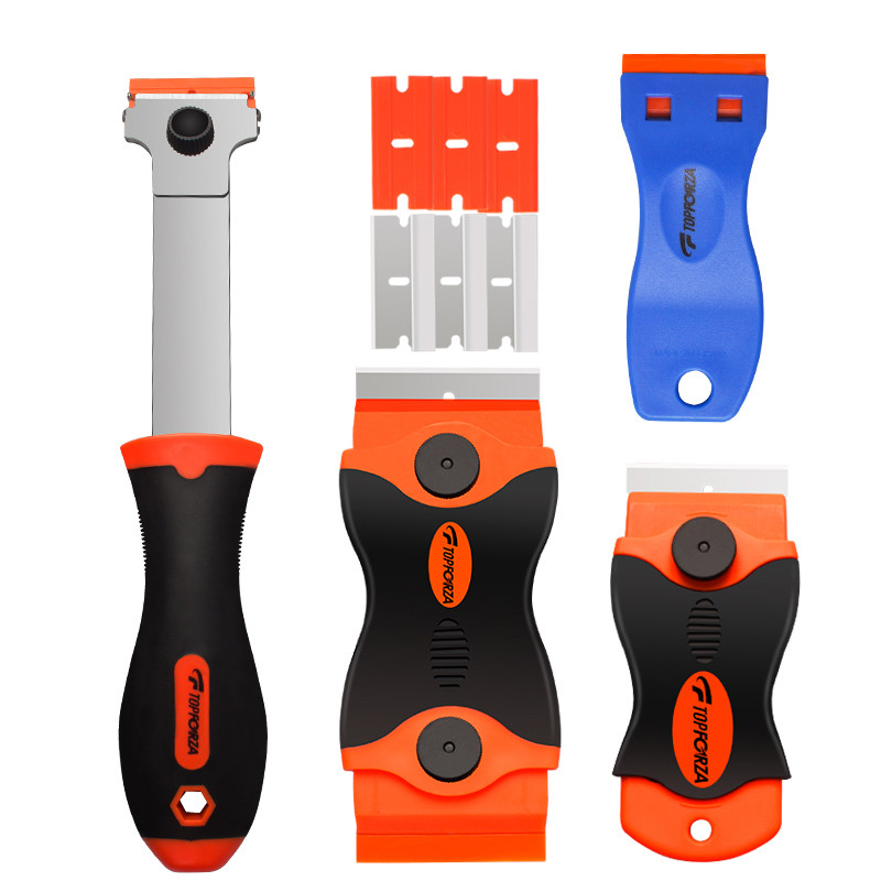 拓伏锐多功能刮刀铲刀玻璃胶刮板刮刀硅胶除胶汽车贴膜工具34件套