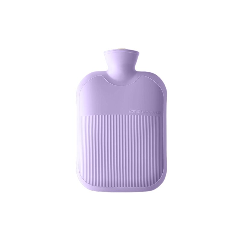 毛绒注水热水袋2000ML保暖一整晚