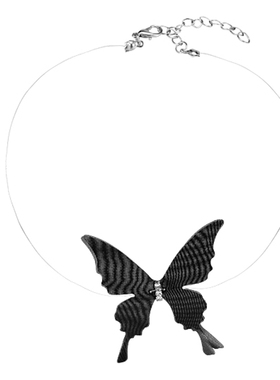 春夏蝴蝶颈带choker项链