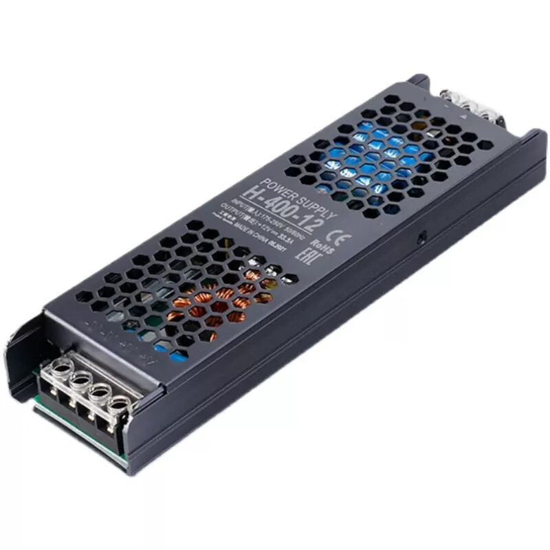 led线性灯带变压器220v转变12V24V控制超薄静音灯带箱型电源开关