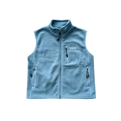 哈哈辰原创童装摇粒绒马甲背心