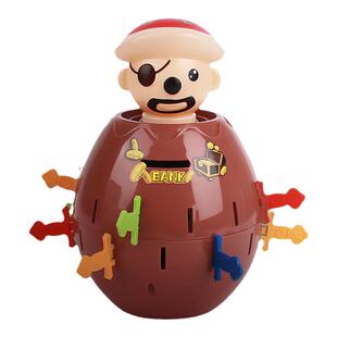 疯狂海盗桶叔叔解压神器儿童减压大号插剑刀木桶整蛊玩具网红游戏