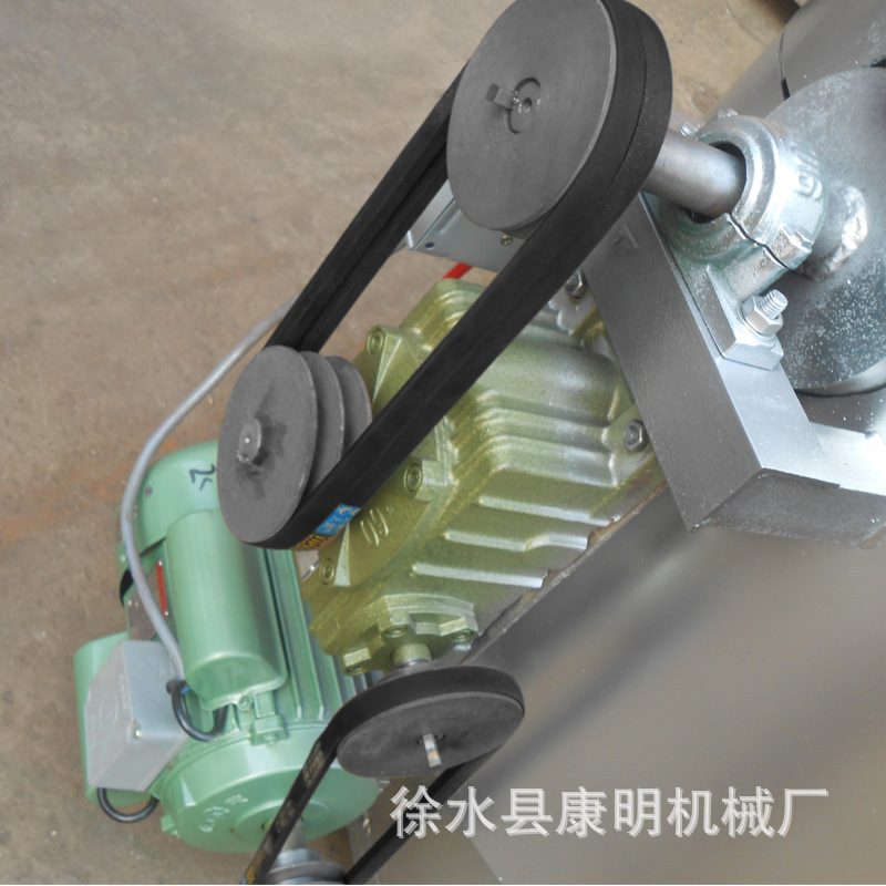 康明15型燃气流动铸铁炒货机 炒栗子机炒瓜子机芝麻机 炒板栗机器