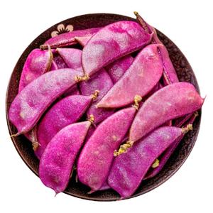 扁豆农家自种新鲜大扁豆四季紫扁豆猪耳朵红边苏北时令蔬菜应季菜