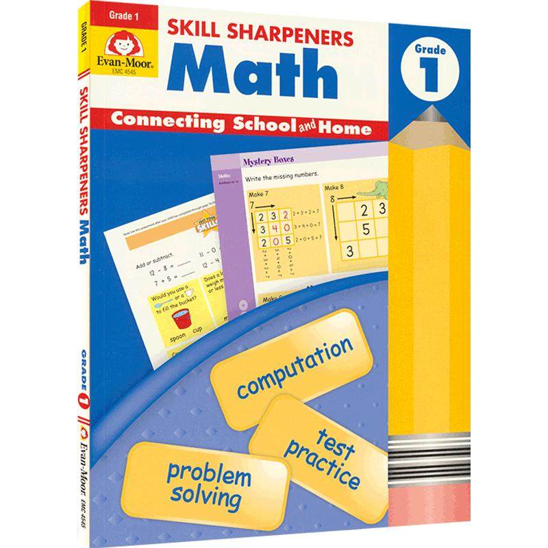 Evan Moor Skill Sharpeners Math Grade 1 evan moor skill sharpeners math grade 1