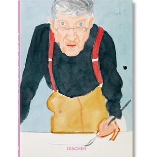 【现货】大卫·霍克尼纪念版画册 David Hockney. A Chronology. 40th Ed. / 大卫霍克尼画册 进口原版艺术画册 Taschen40周年版