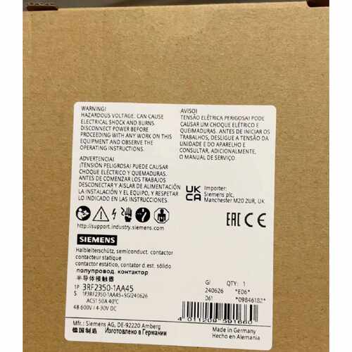 询价-3RF2320-1AA45/ 3RF2920-0FA08 3