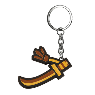 FooLii孚狸怪物猎人荒野金属钥匙扣武器配饰太刀弓操虫棍铳枪大剑