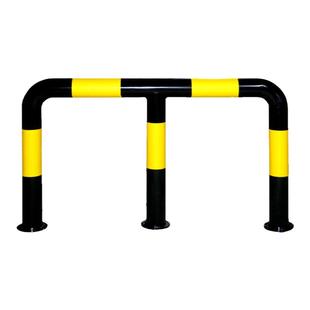 M型钢管防撞护栏道路防护固定U型加油站加厚停车位桩隔离警示柱