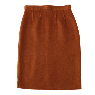 包臀秋冬裙子大码半身裙毛呢过膝