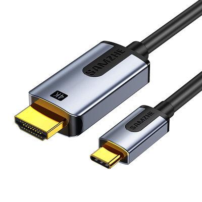 山泽typec转hdmi线手机电脑投屏