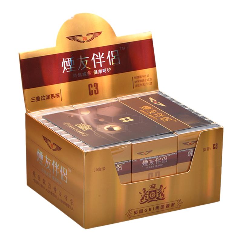 正品烟友伴侣c3欧美一次性过滤