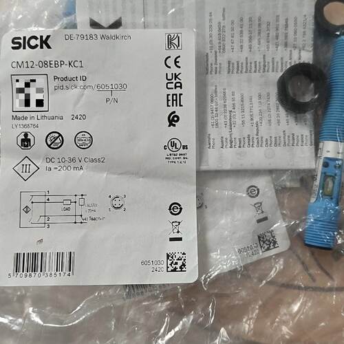 溢价-西克SICK电容接近开关传感器CM12-08EBP-KC1
