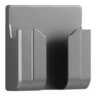 免打孔手机支架充电架多功能置物架懒人床头架粘贴壁挂墙上手机架