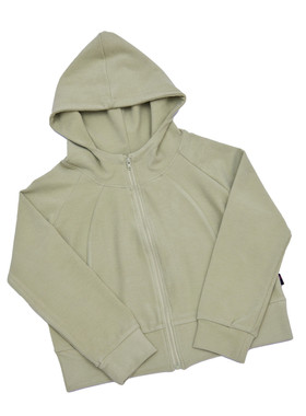 灯芯绒戴帽运动套装冬季练功服