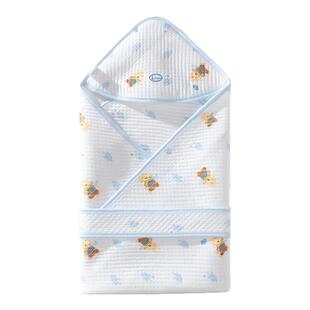 童泰初生婴儿包被春秋夏季薄款新生儿用品小被子宝宝襁褓纯棉抱被