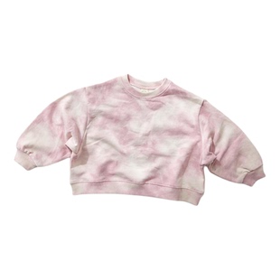 85Z  日本pippi lotta FW25儿童厚款卫衣长袖上衣喇叭裤