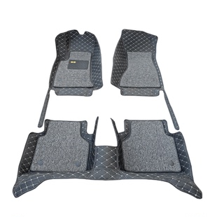 现代ix25IX35途胜昂希诺胜达沐飒库斯途EO羿欧专用半包围汽车脚垫