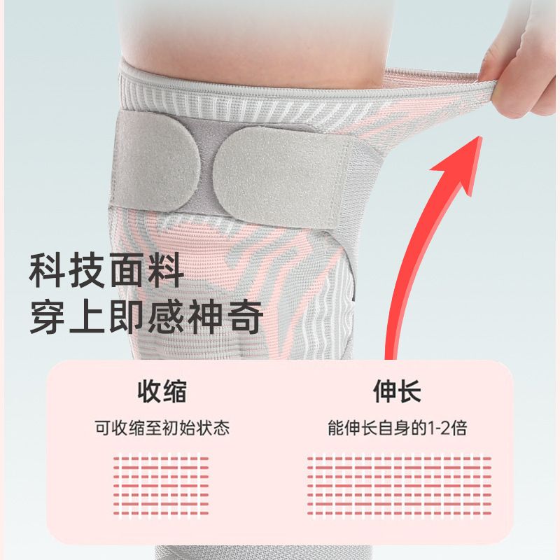 篮球护膝男运动跳绳跑步专业半月板护具关节女膝盖保护髌骨套损伤