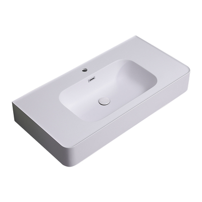 可丽耐肤感一体盆圆角挡水沿定制