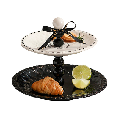 高级感多层法式陶瓷小香风轻奢